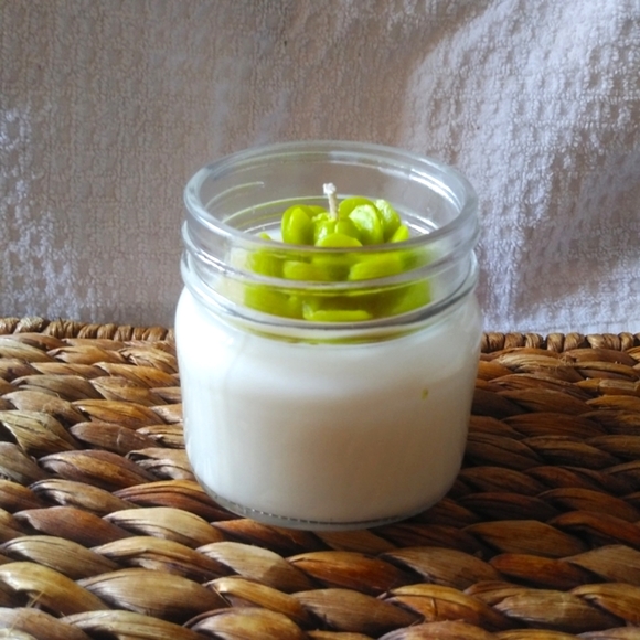 Handmade Fragranced Succulent Soy Candle 7 oz - Picture 2 of 6